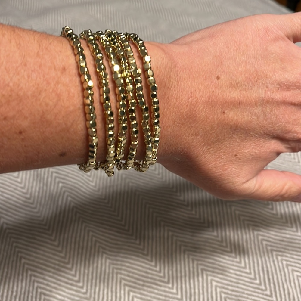 NEW Set of bracelets (6 can be worn together or separate)